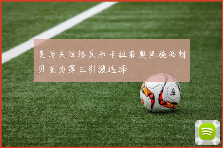 皇马关注格瓦和卡拉菲奥里施洛特贝克为第三引援选择
